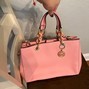 Pink/Gold Michael Kors Bag